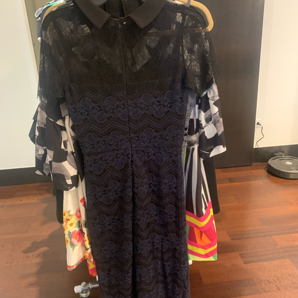 Selling aqua dres. Mixed colors of black and blue. Comes in size XS